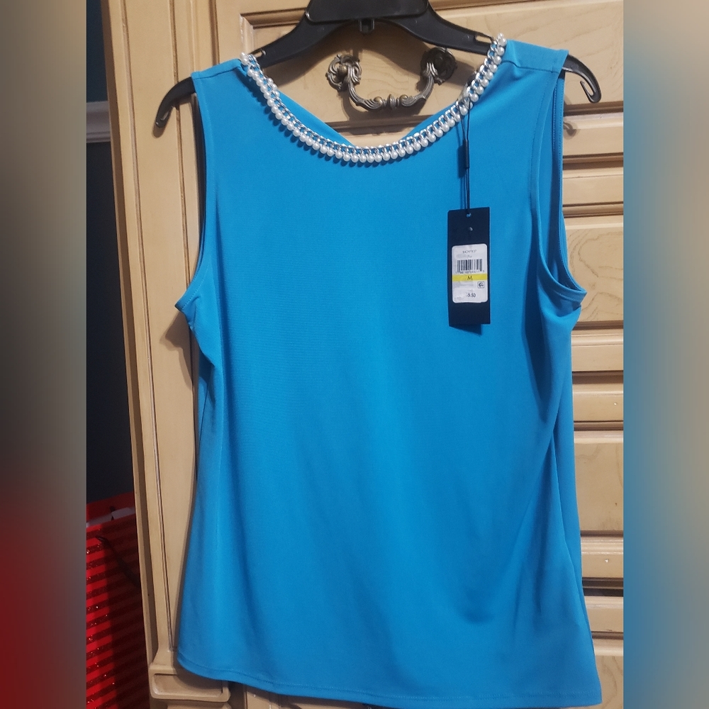 Karl Lagerfeld, Sleeveless Dressy Top, Size M